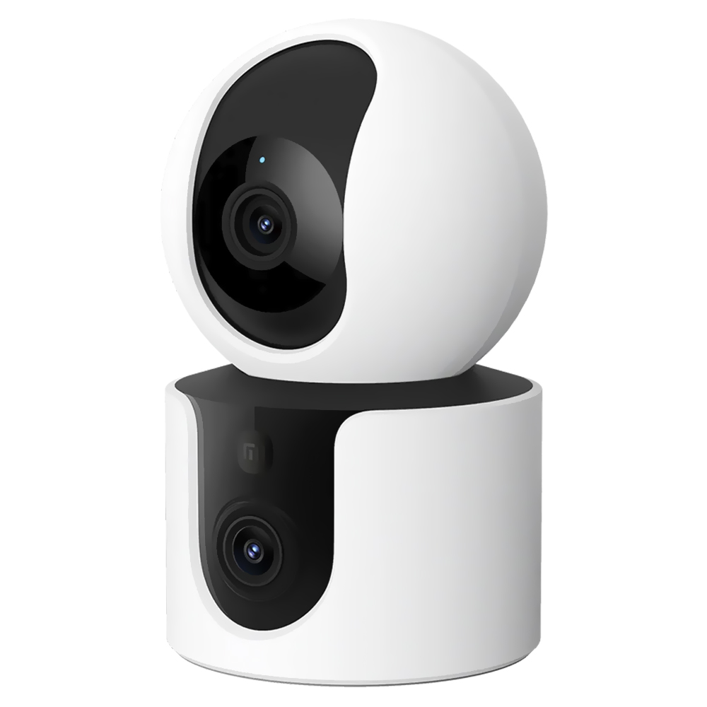 Câmera de Segurança Xiaomi Smart C300 Dual Indoor / Wi-Fi / 360º / 2K / Alexa / Ok Google - Branco