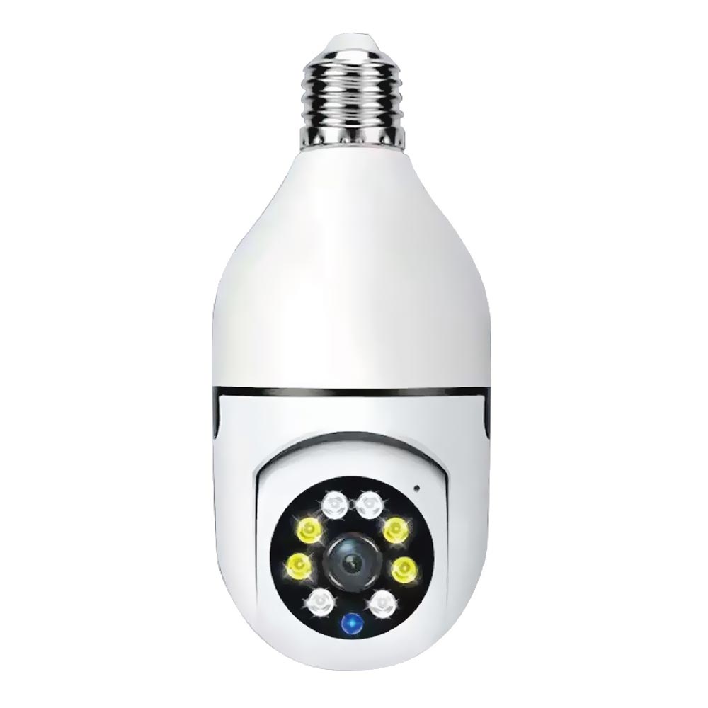 Lampada Com Câmera Mannatech SWD1081 / Wifi - Branco