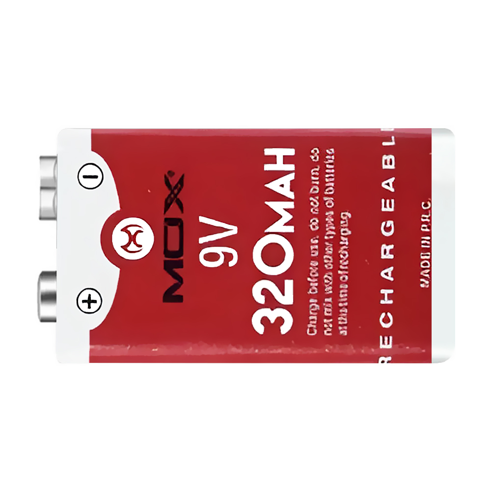 Bateria Recarregável Mox MO9V32 320MAH / 9V