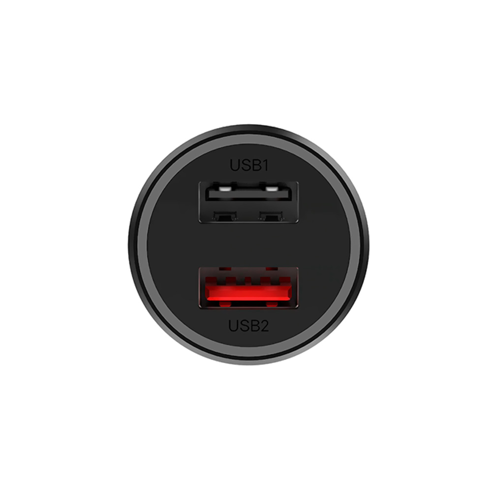 Carregador de Bateria Veicular Xiaomi Mi CC06ZM USB - Preto