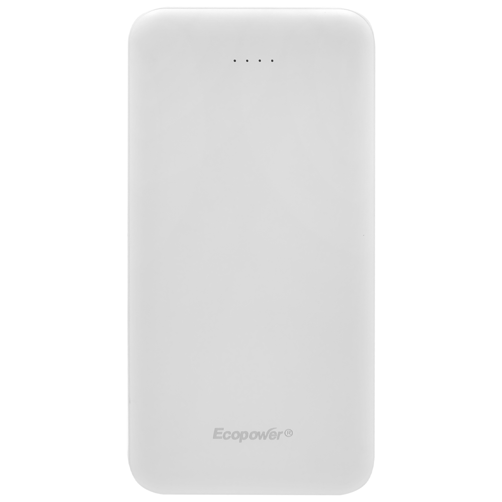 Carregador Portátil Ecopower EP-C819 12000MAH USB / USB-C / Micro USB - Branco