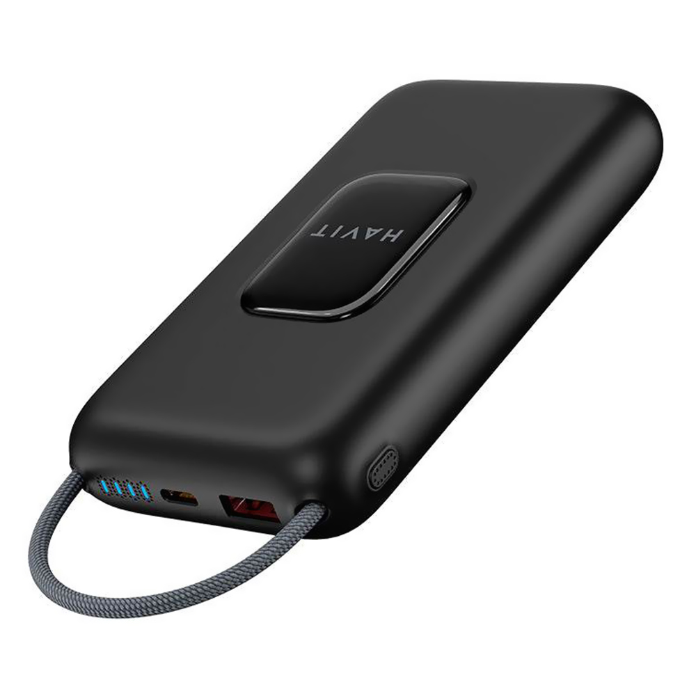 Carregador Portátil Havit PB32 10000MAH USB / USB-C - Preto