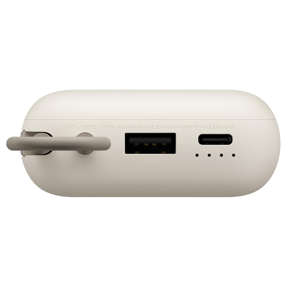 Carregador Portátil Xiaomi P15ZM 10000MAH / USB / USB-C - Tan