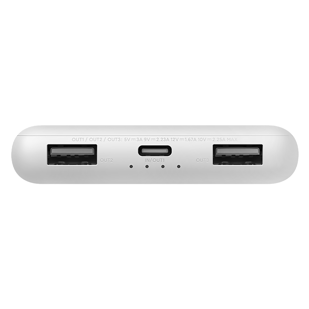 Carregador Portátil Xiaomi P16ZM 10000MAH / 22.5W / 2USB / USB-C - Light Cinza