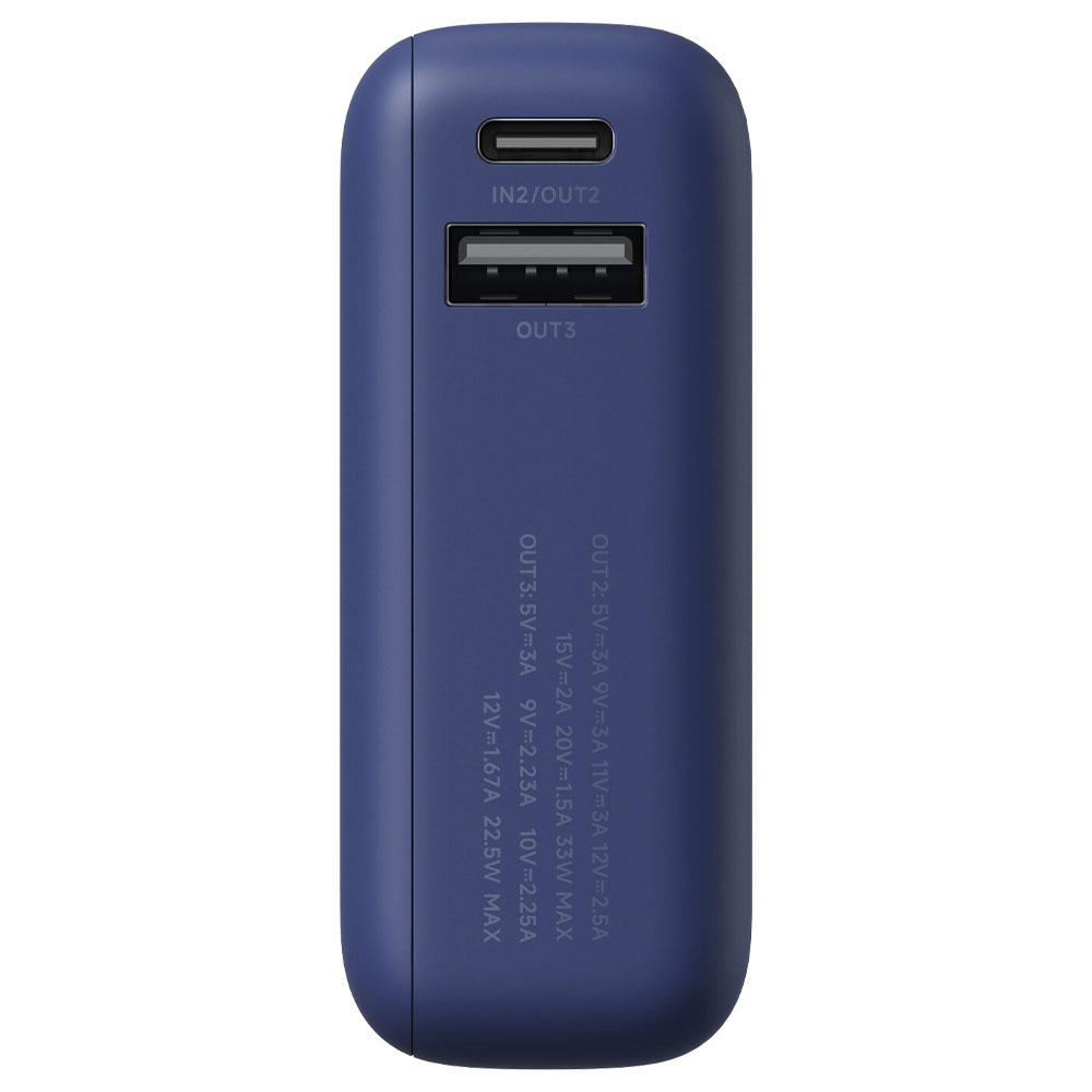 Carregador Portátil Xiaomi PB1033MI 10000MAH / USB / USB-C - Azul
