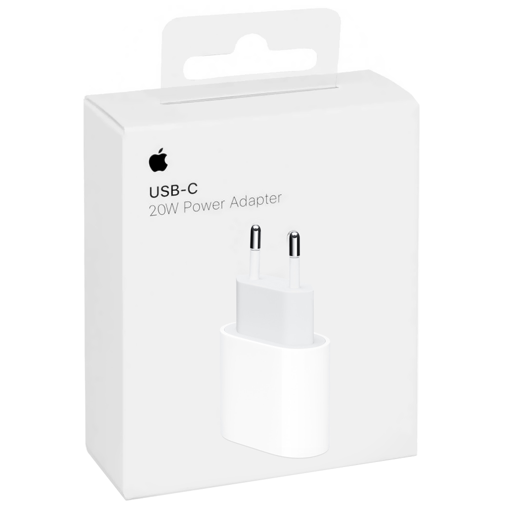 Carregador Tomada Apple MD3J4ZM/A USB-C / 20W - Branco