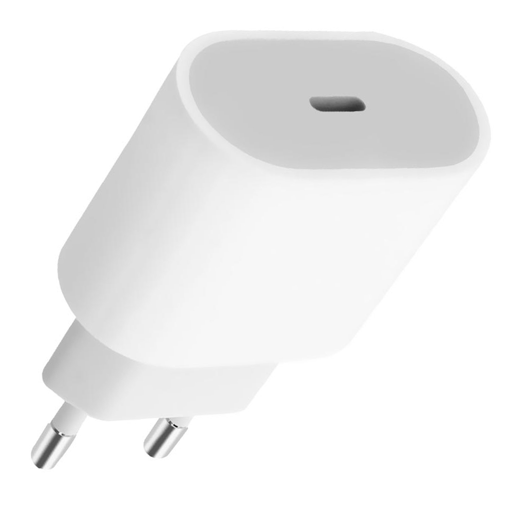 Carregador Tomada Apple MHJE3ZM/A Type-C / 20W - Branco