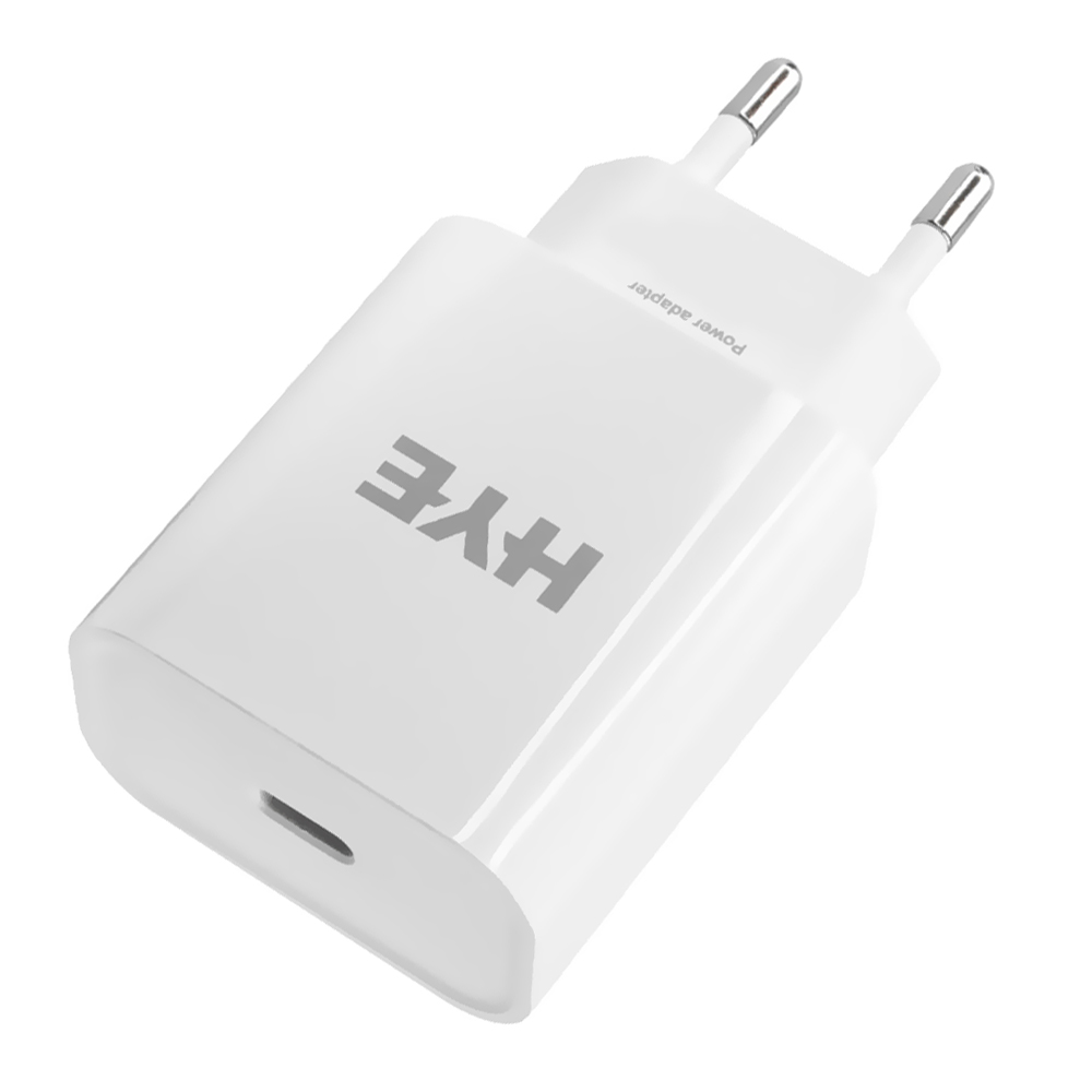 Carregador Tomada HYE HYEC8 USB-C / 20W - Branco