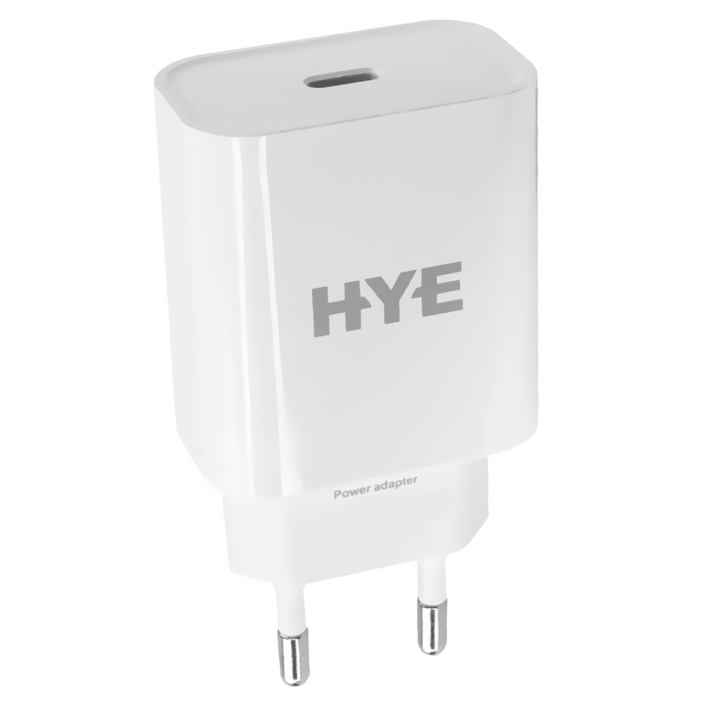 Carregador Tomada HYE HYEC8 USB-C / 20W - Branco