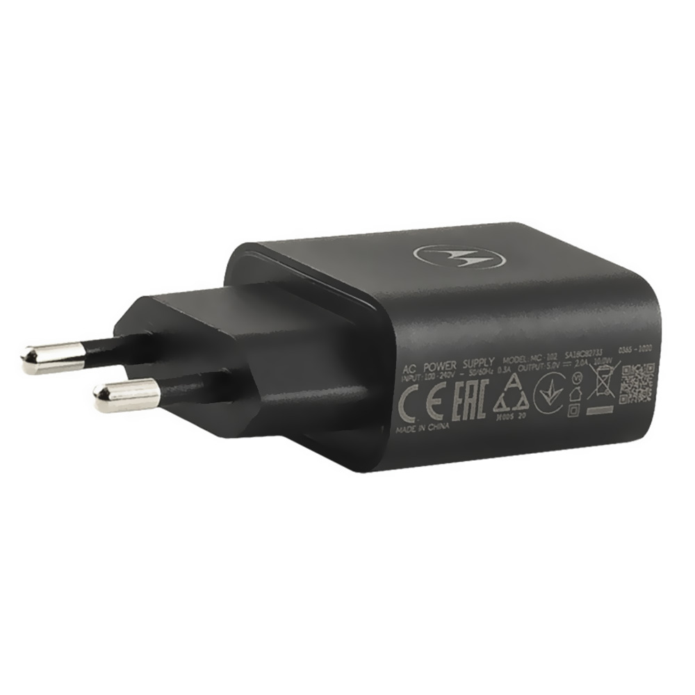 Carregador Tomada Motorola MC-102 USB / 10W - Preto