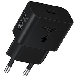 Carregador Tomada Samsung EP-T2510NBEGWW USB-C / 25W - Preto