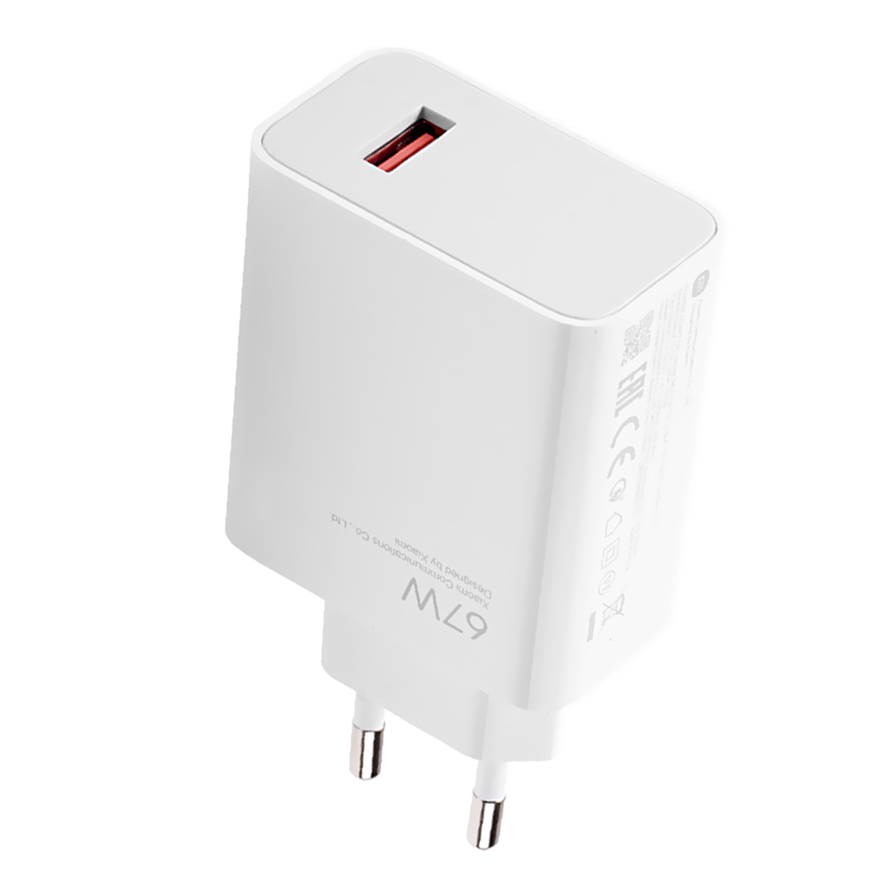 Carregador Tomada Xiaomi CKL25.07 USB / 67W - Branco