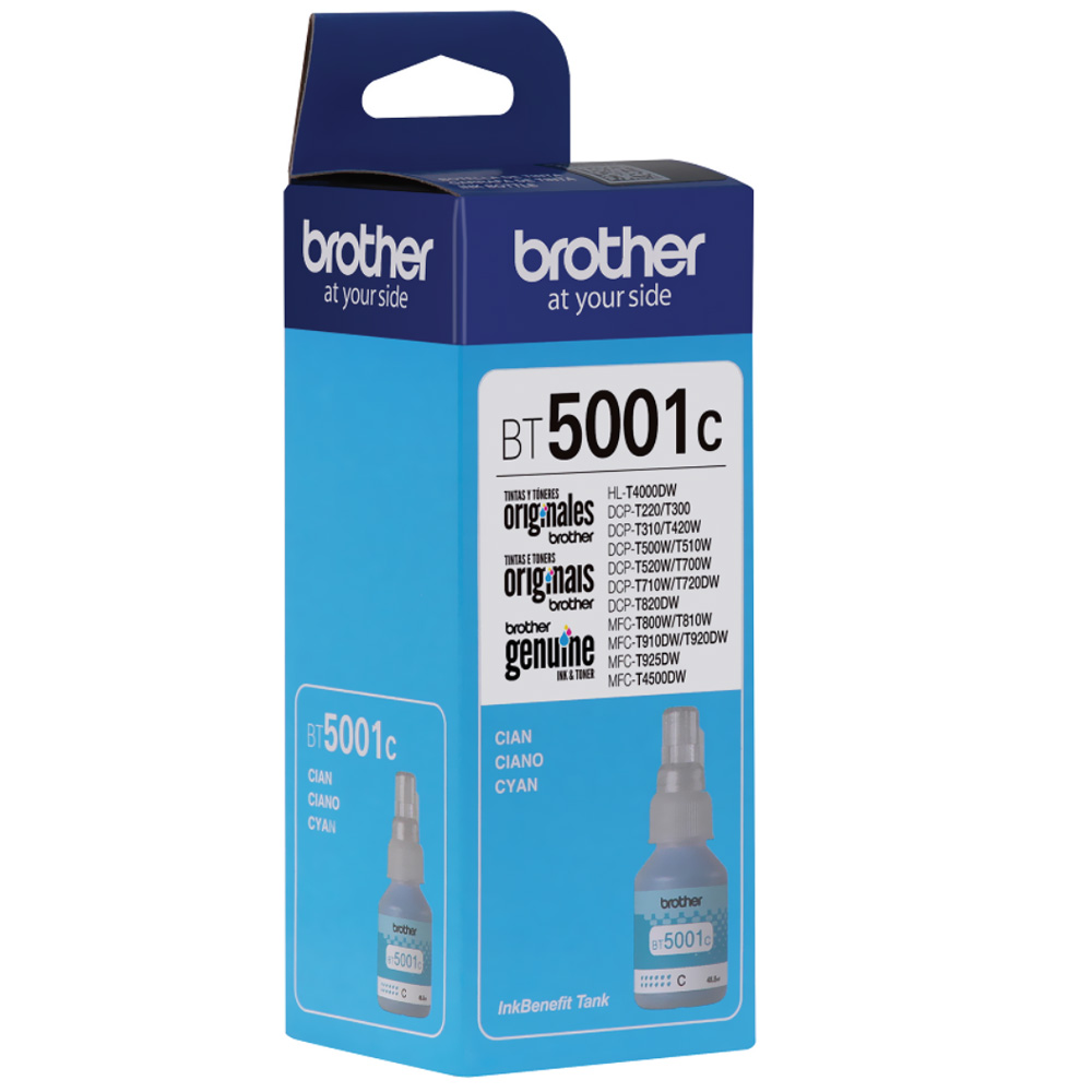 Cartucho de Tinta Brother BT5001C 41.8ML - Ciano