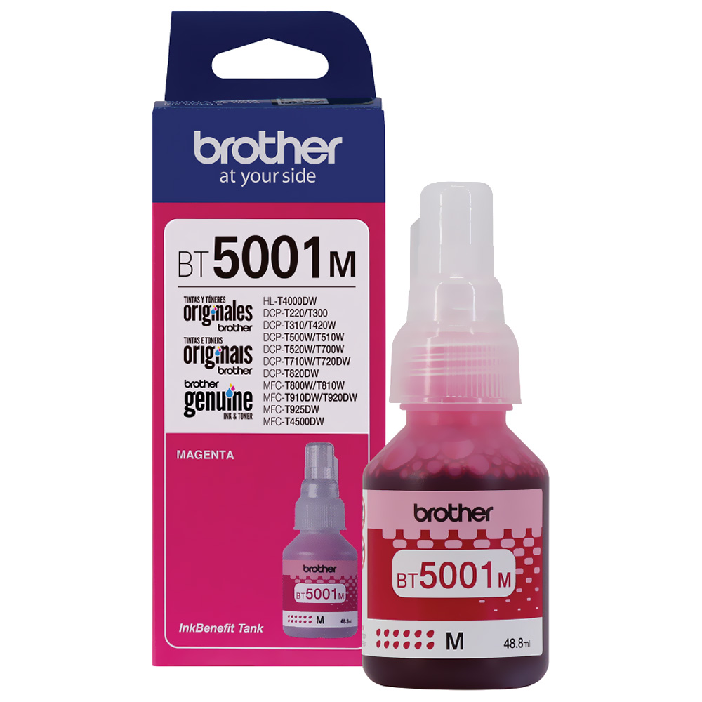 Cartucho de Tinta Brother BT5001M 41.8ML - Magenta