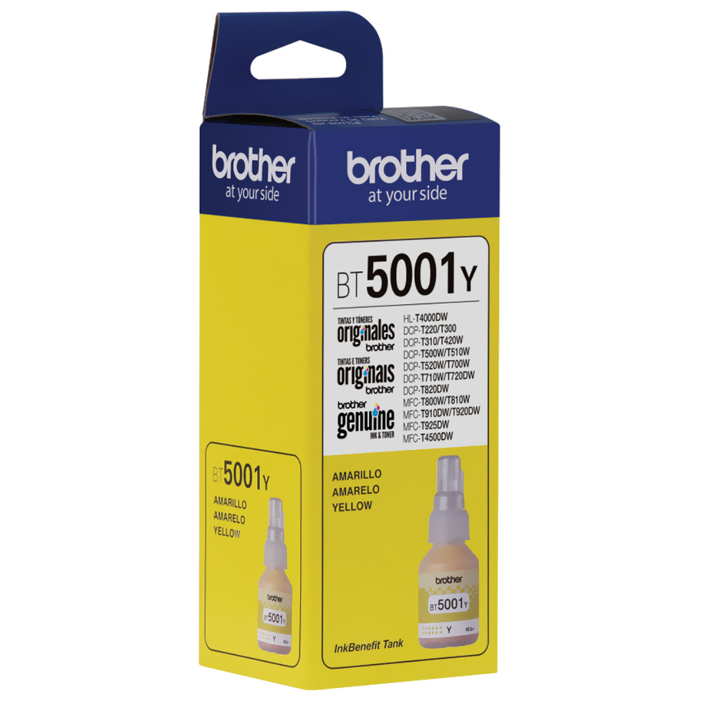 Cartucho de Tinta Brother BT5001Y 41.8ML - Amarelo