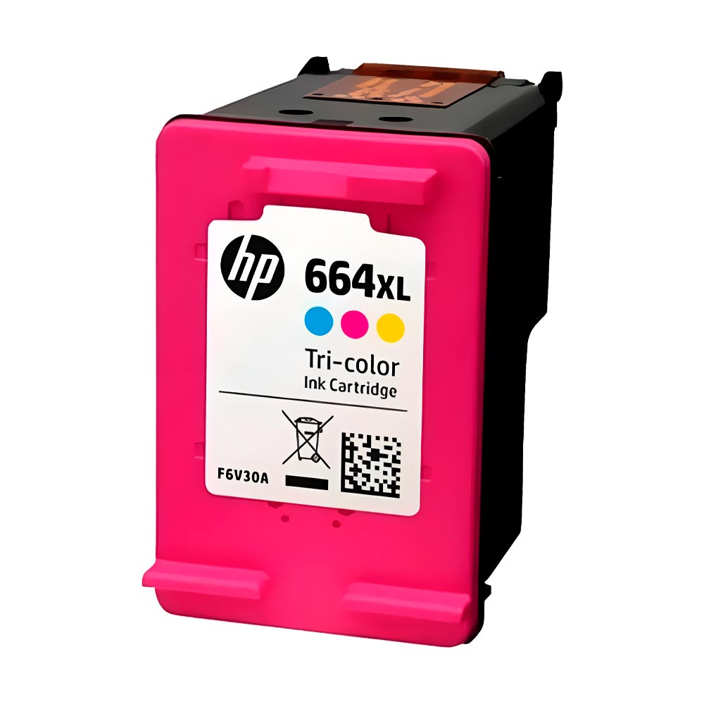 Cartucho de Tinta HP F6V30AL 664XL - Colorido