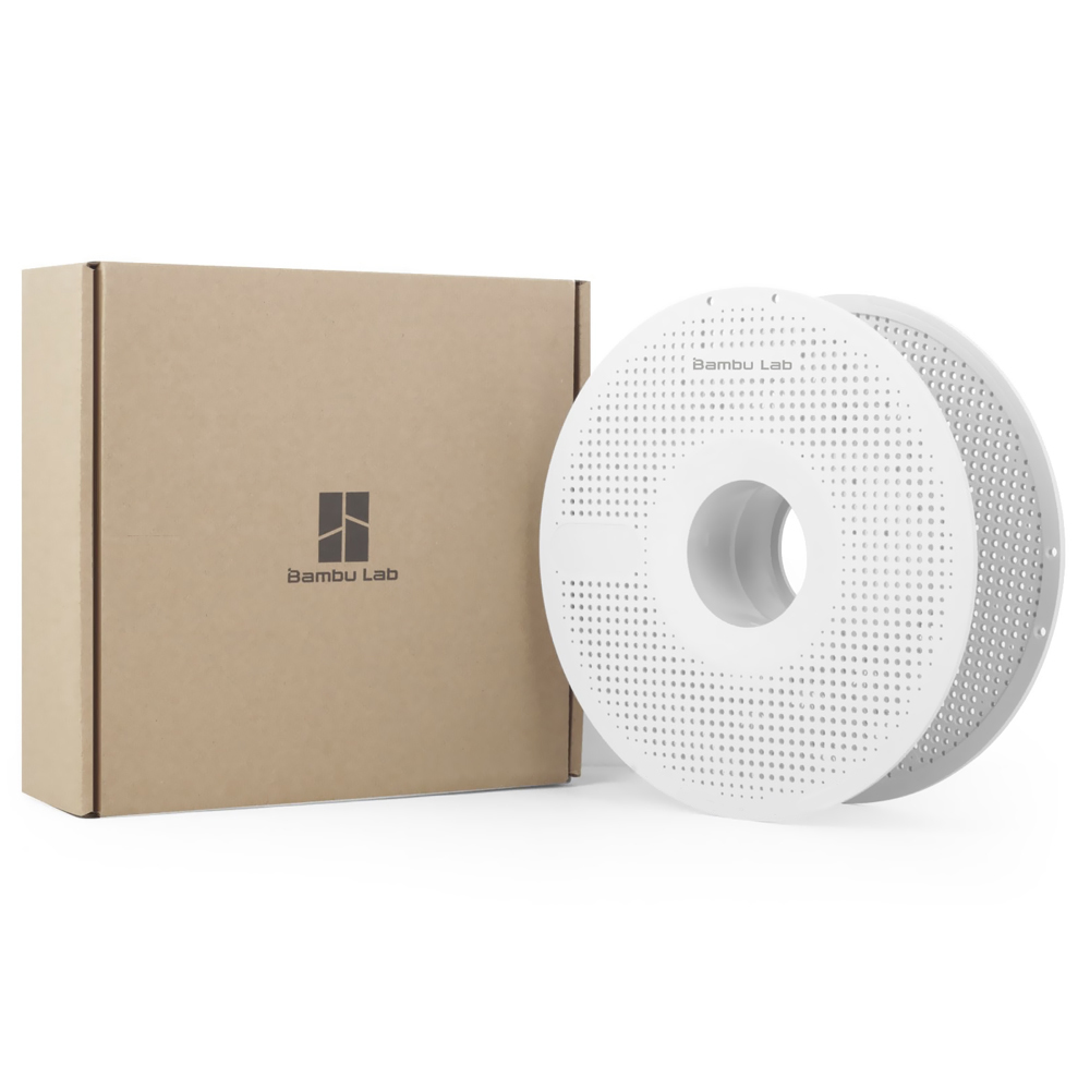 Filamento para Impressora 3D Bambu Lab 3D PETG HF 1.0 KG / 1.75MM - Branco