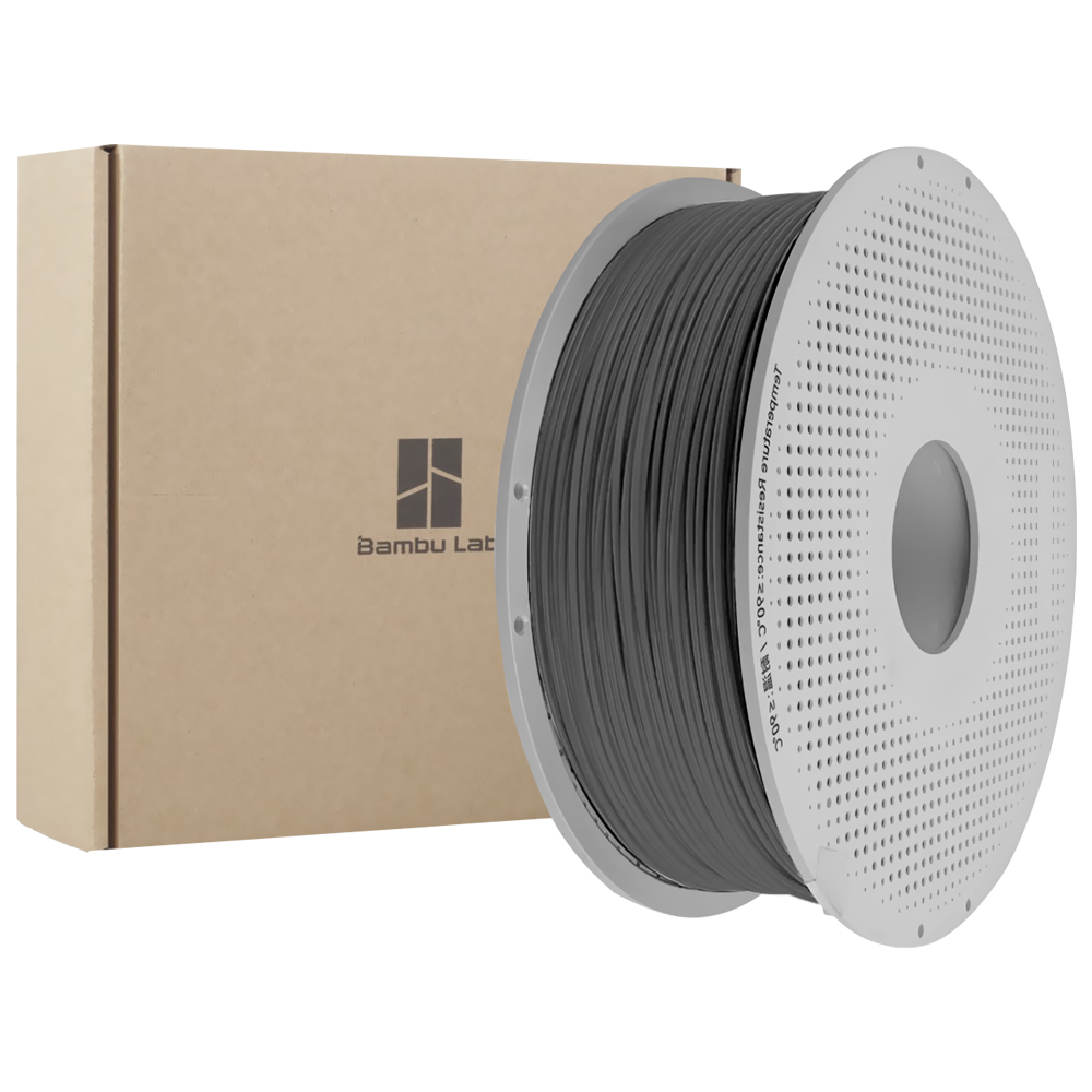 Filamento para Impressora 3D Bambu Lab 3D Pla-Matte 1.0 KG / 1.75MM - Charcoal