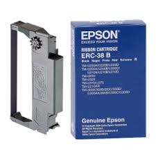 Fita para Impressora Epson ERC-38 B - Preto
