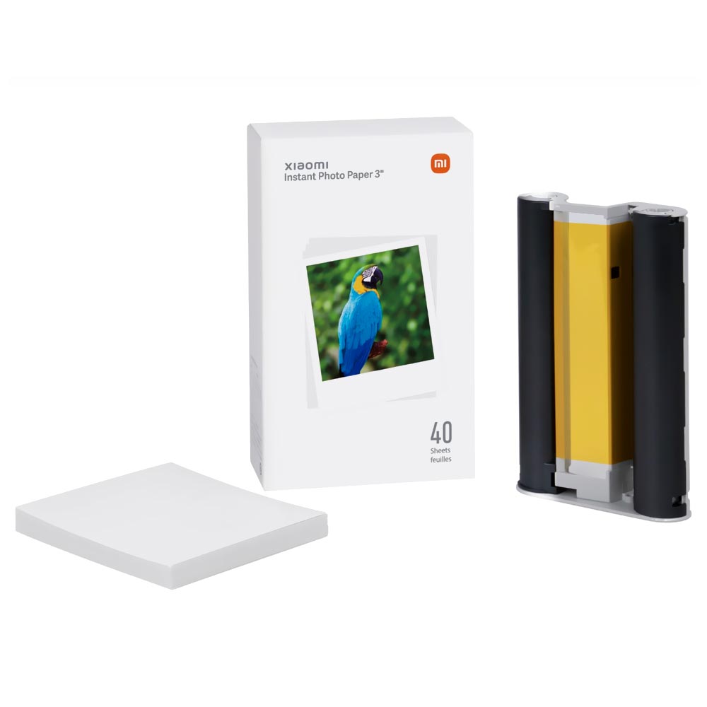 Papel fotográfico Xiaomi SD30 Mi Paper 3" (40 Folhas)