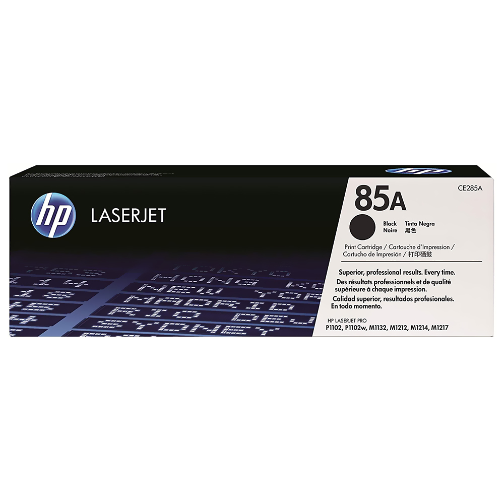 Toner para Impressora HP CE285A 85A - Preto