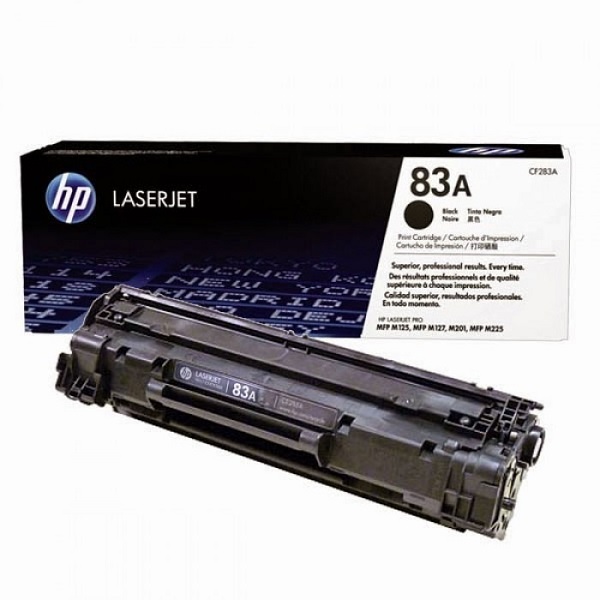 Toner para Impressora HP CF283A 83A - Preto