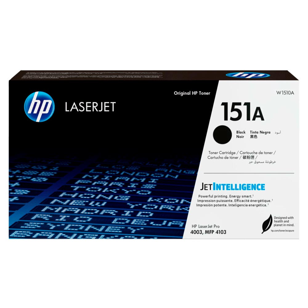 Toner para Impressora HP W1510A 151A - Preto