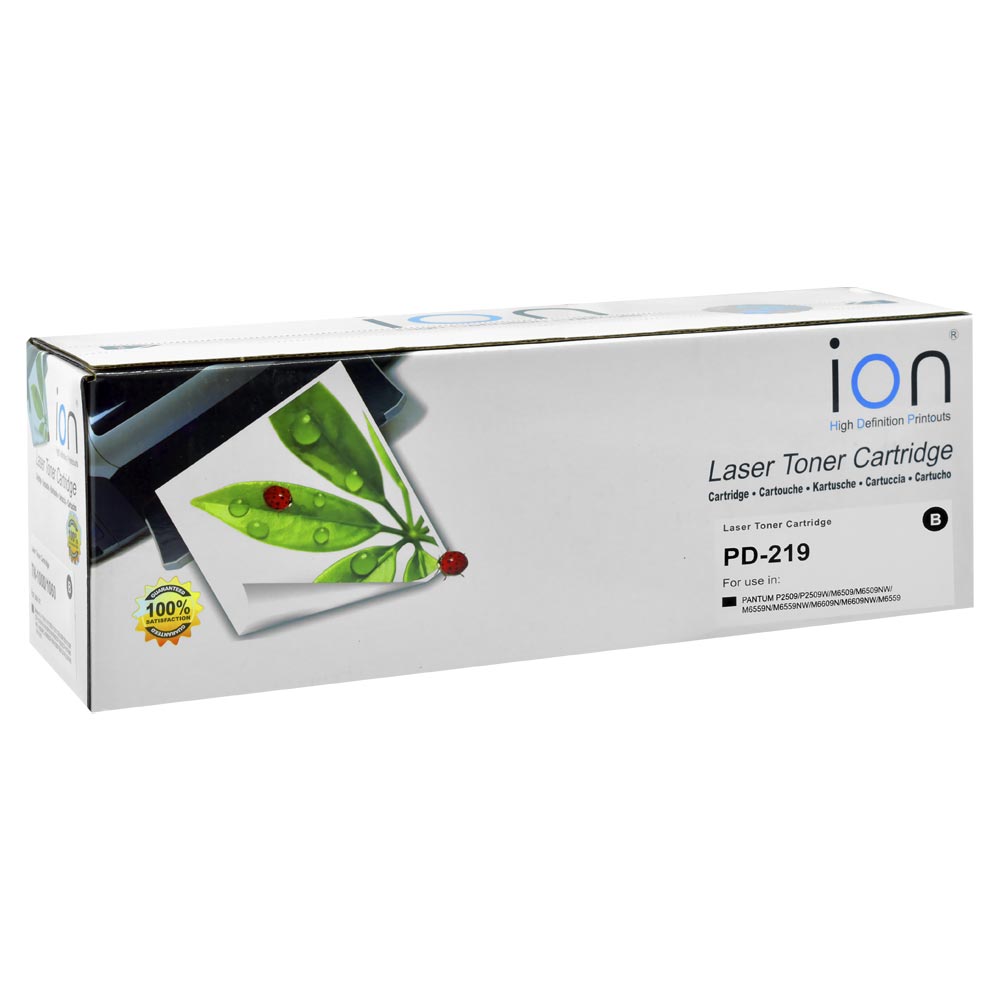 Toner para Impressora Ion PD-219 P2509/M6509/M6559/M6609 - Preto