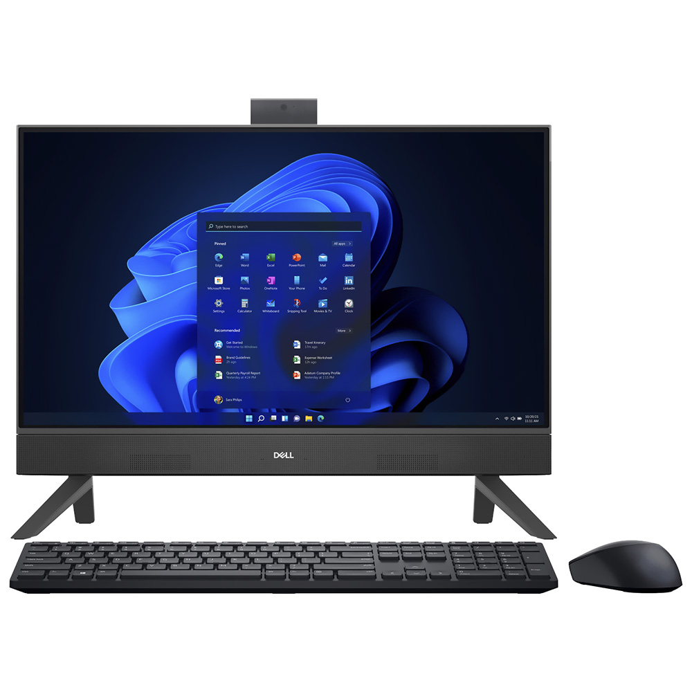 Desktop Dell Inspiron 24 I5415-A322BLK-PUS AMD Ryzen 5 7530U Tela Touch 23.8" / 16GB de RAM / 512GB SSD - Preto