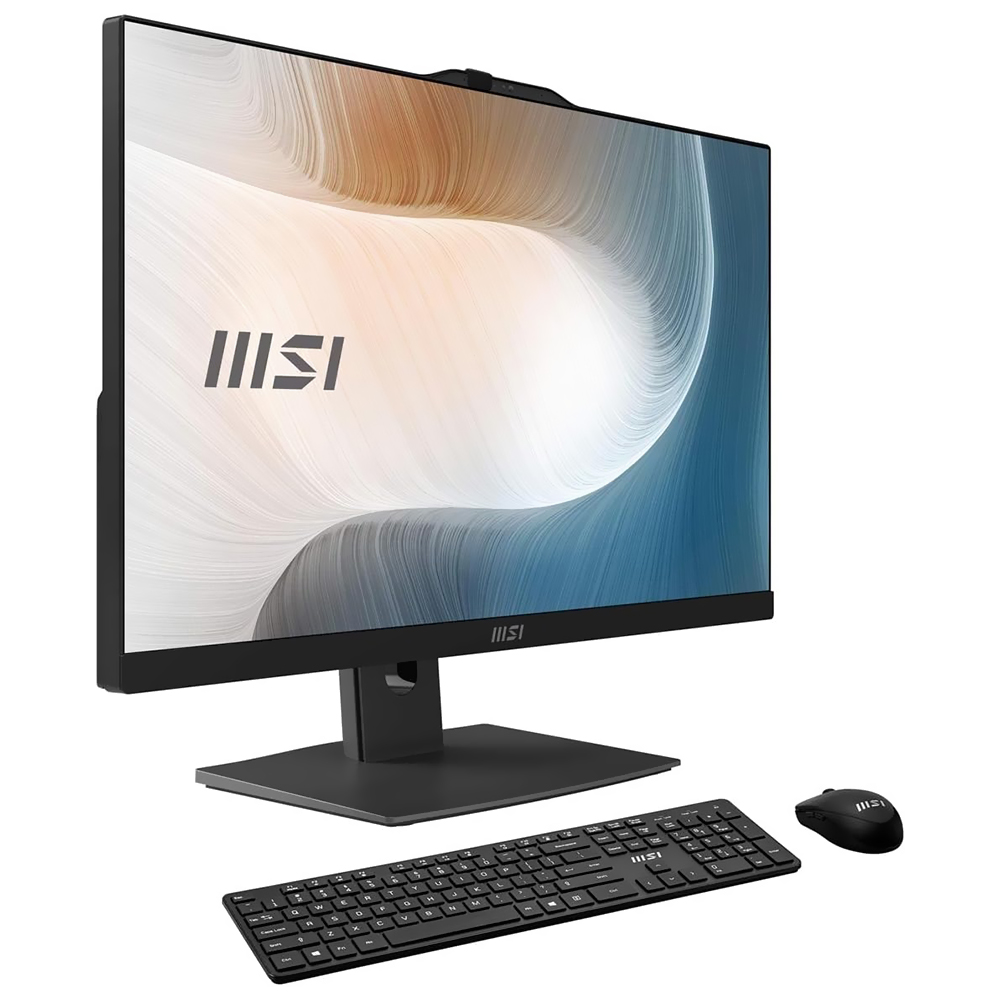 Desktop MSI Modern AM242TP 1M-1096US Intel Core 5 120U de 1.4GHz Tela Touch Full HD 23.8" / 16GB de RAM / 1TB SSD - Preto