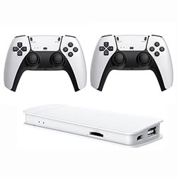 Console Game Stick Mini Game Box SF900 + 2 Controles Wireless (Com