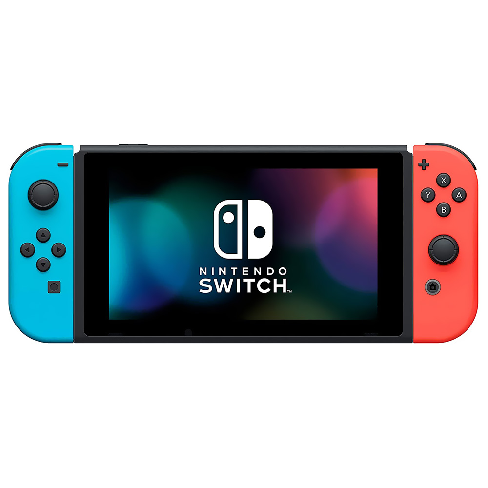 Console Nintendo Switch 32GB Ring Fit Adventure - Preto / Vermelho Neon (LEA-HAD-S-KABLF) (Europeu)