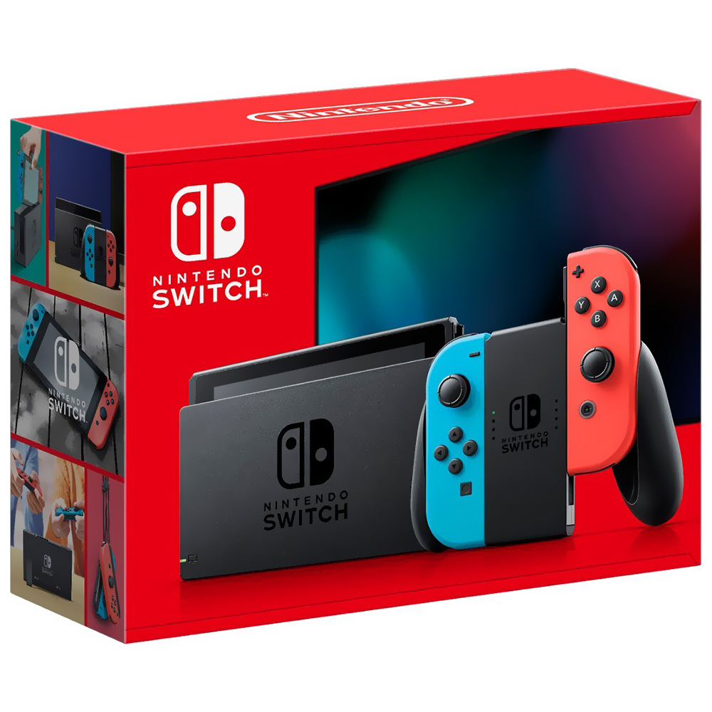 Console Nintendo Switch 32GB - Vermelho Neon (HAD-S-KABAH) (Japonês)