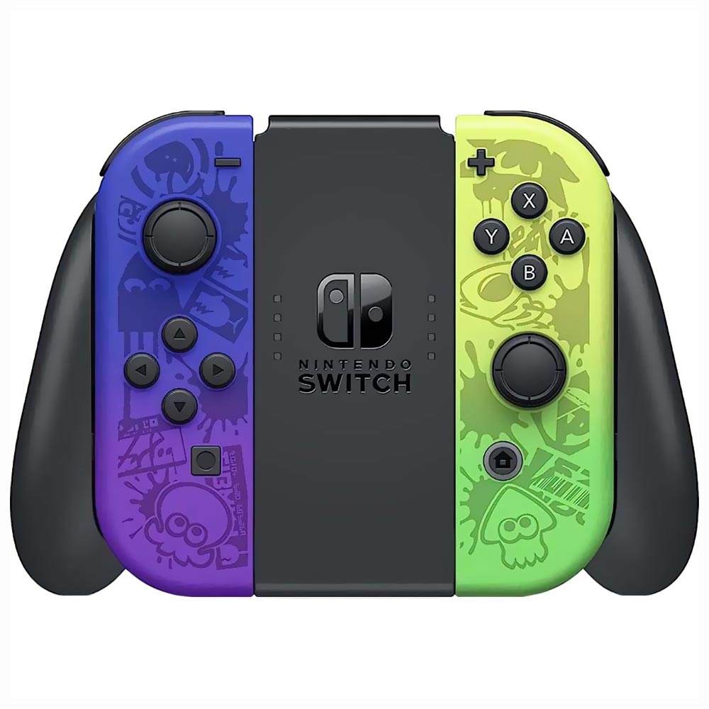Console Nintendo Switch 64GB Splatoon Edition 3 - Oled Azul / Verde Neon (HEG-S-KCAAA)