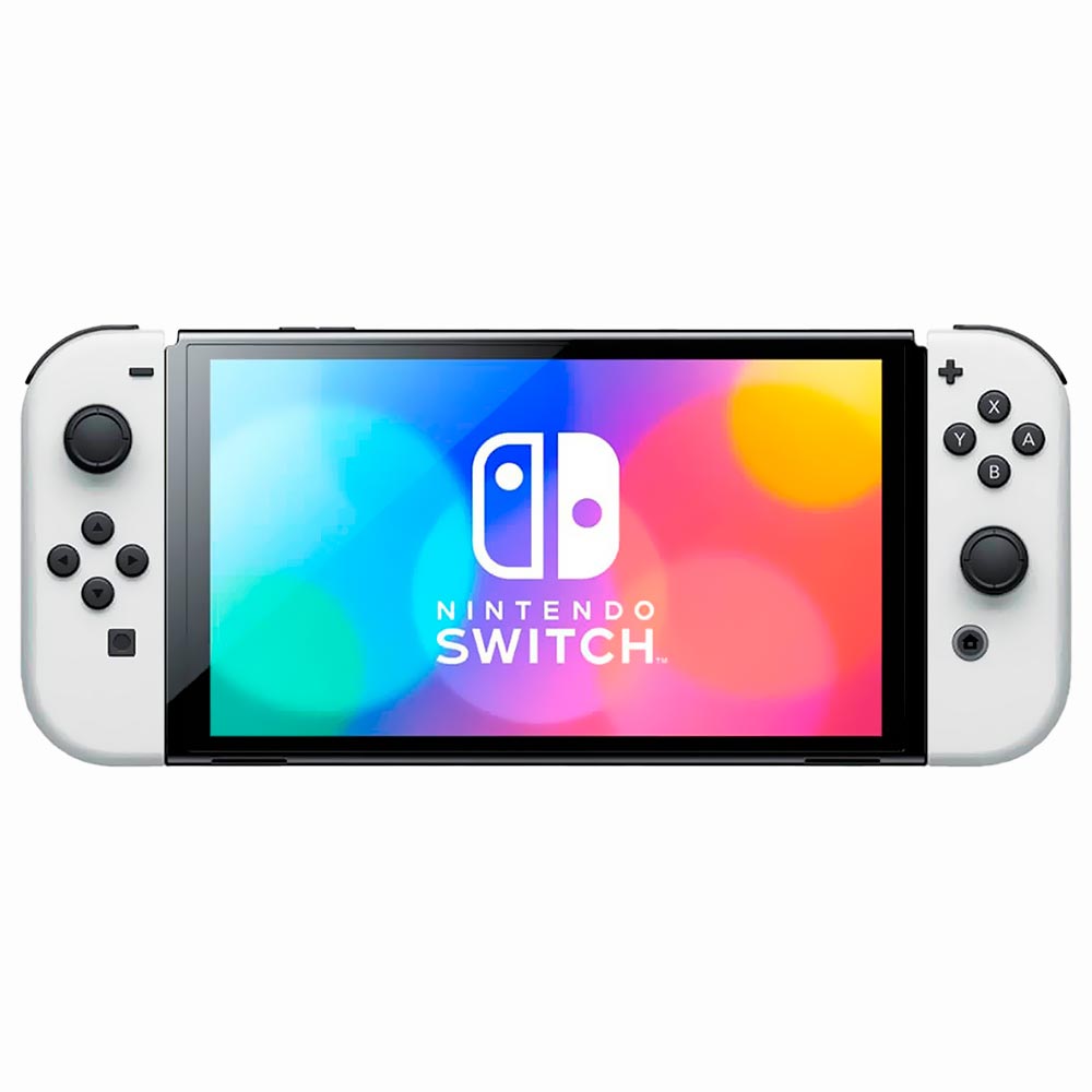 Console Nintendo Switch OLED 64GB - Preto / Branco (HEG-S-KAAAA) (Japonês)