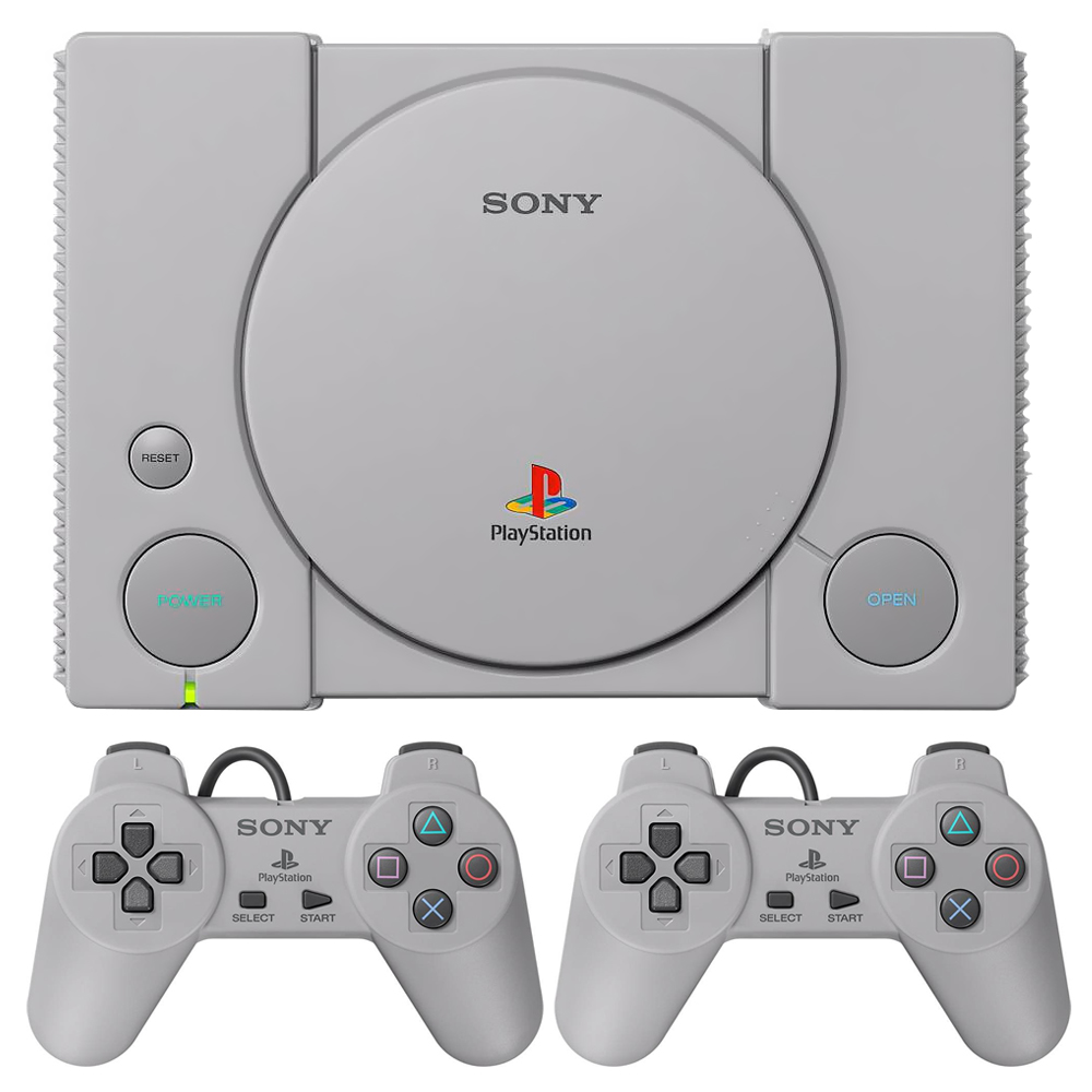 Console Sony Playstation 1 Classic SCPH-1000R (Com 20 Jogos)