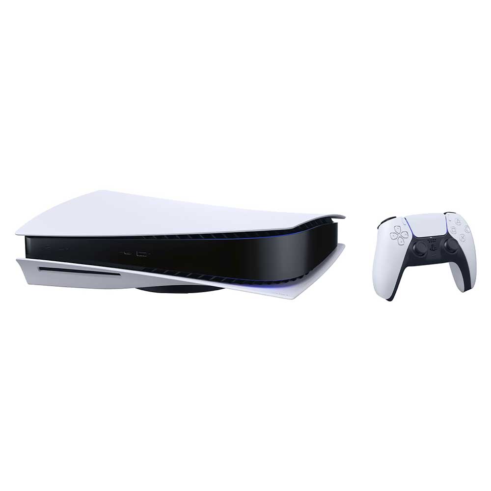 Console Sony Playstation 5 CFI-1215A 825GB / 8K / 4K / Bivolt - Branco + Jogo Easport FC24 Ultimate Team