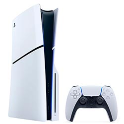 Console Sony Playstation 5 Slim CFI-2000 A01 1TB / 8K / 4K / Standard Edition / 110V - Branco (Japonês)