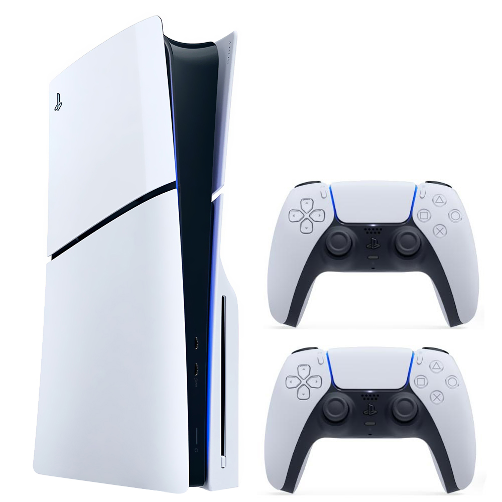 Console Sony Playstation 5 Slim CFI-2000 A01 1TB / 8K / 4K / Standard Edition / 110V - Branco (Japonês)