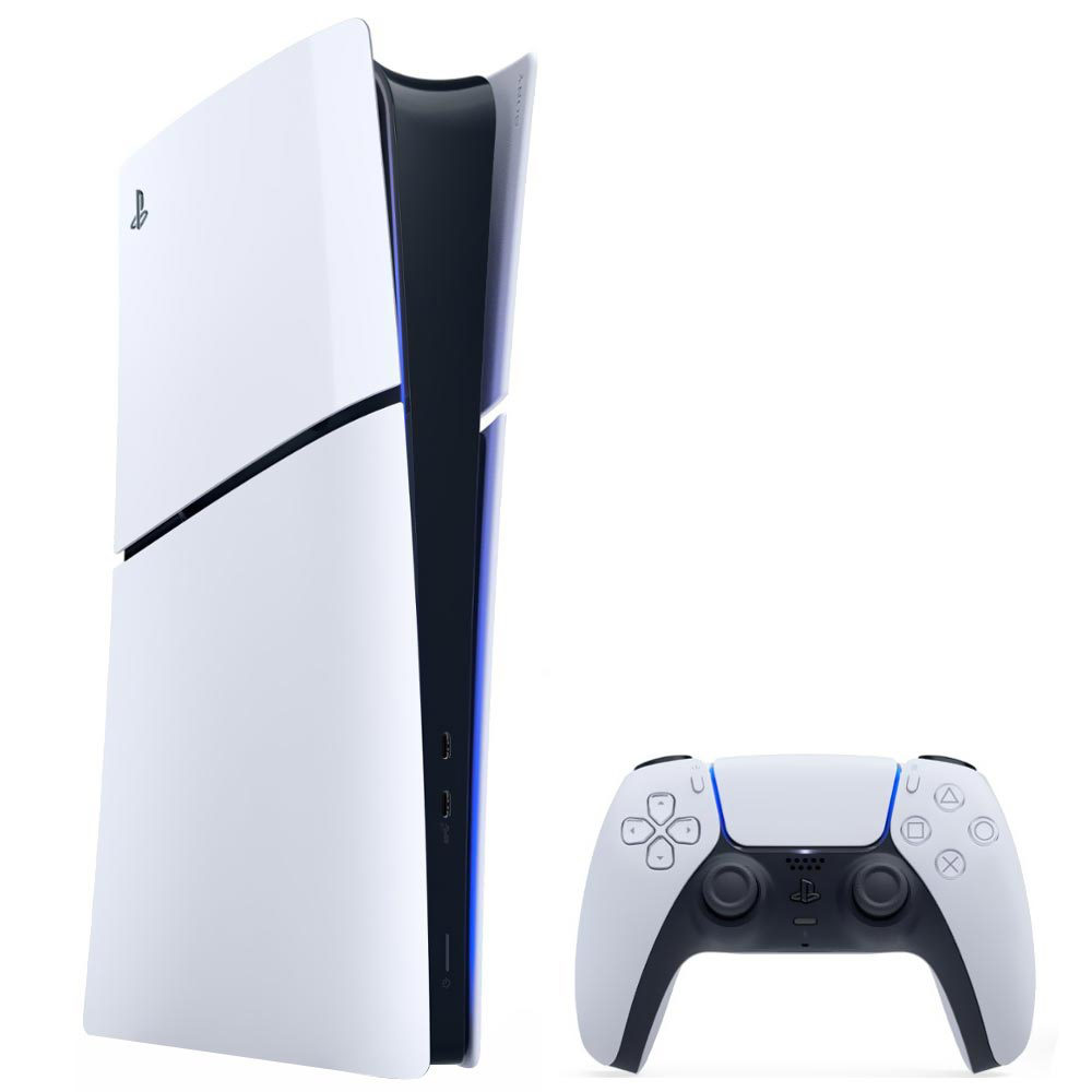 Console Sony Playstation 5 Slim CFI-2015 B01X 1TB / Digital Edition / Bivolt - Branco (Americano)