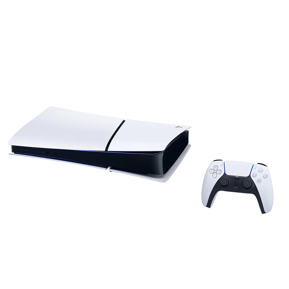 Console Sony PlayStation 5 Slim CFI-2016 B01Y 1TB / Digital Edition / 220V - Branco + Jogo Astro Bot (Europeu)