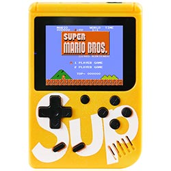 Console Sup Game Box Plus - Amarelo (Com 400 Jogos)