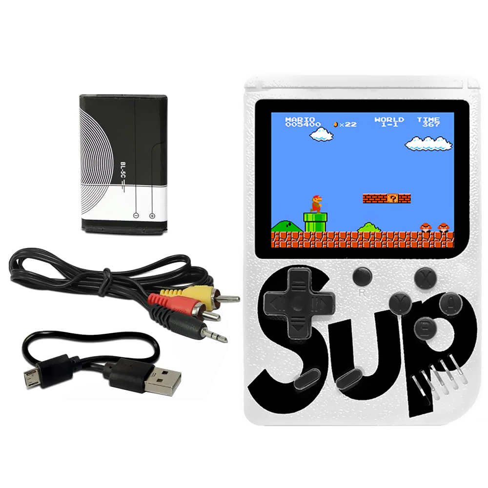 Console Sup Game Box Plus - Branco (Com 400 Jogos)