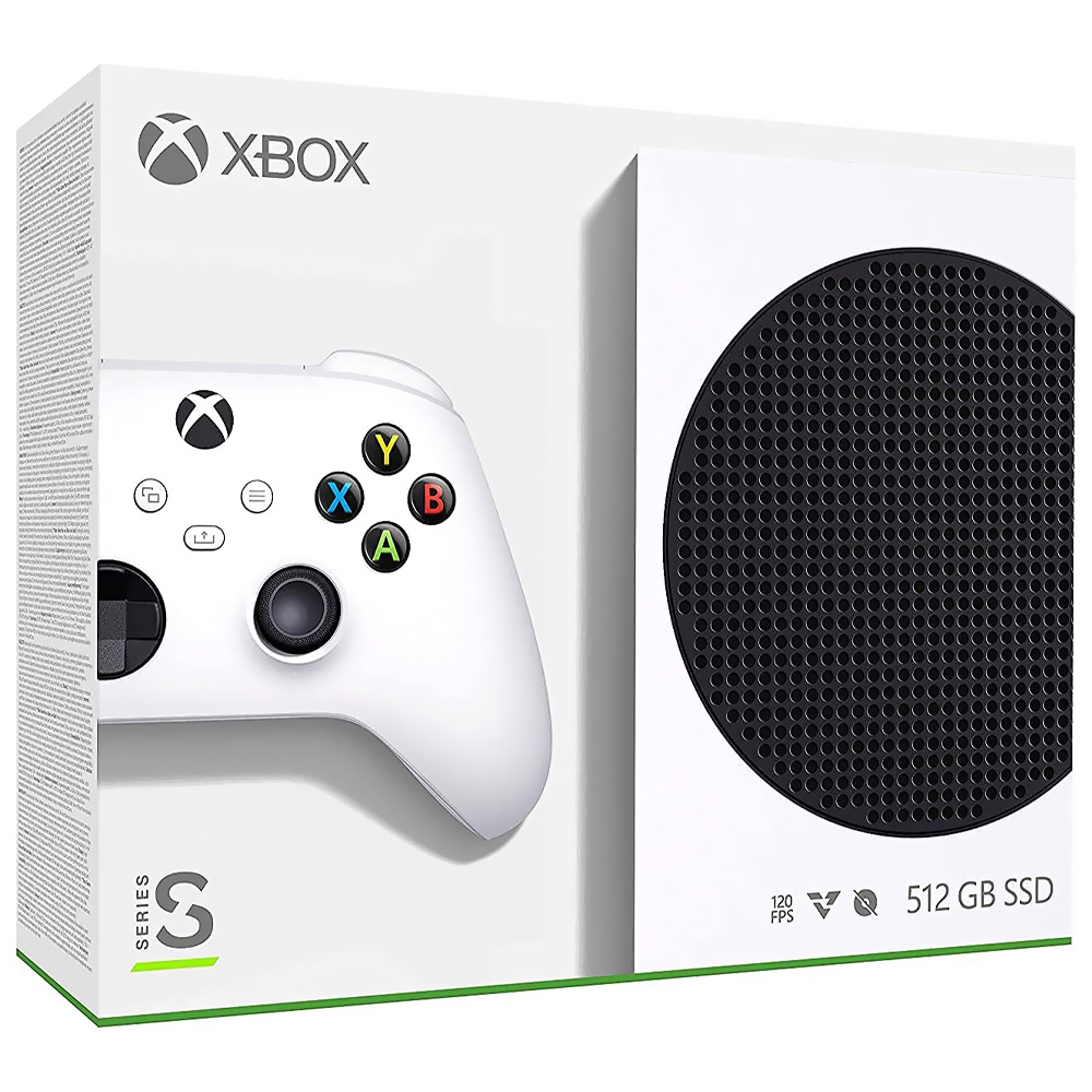 Console XBOX Series S 512GB SSD / All Digital / 120FPS / Bivolt - Branco (BR)