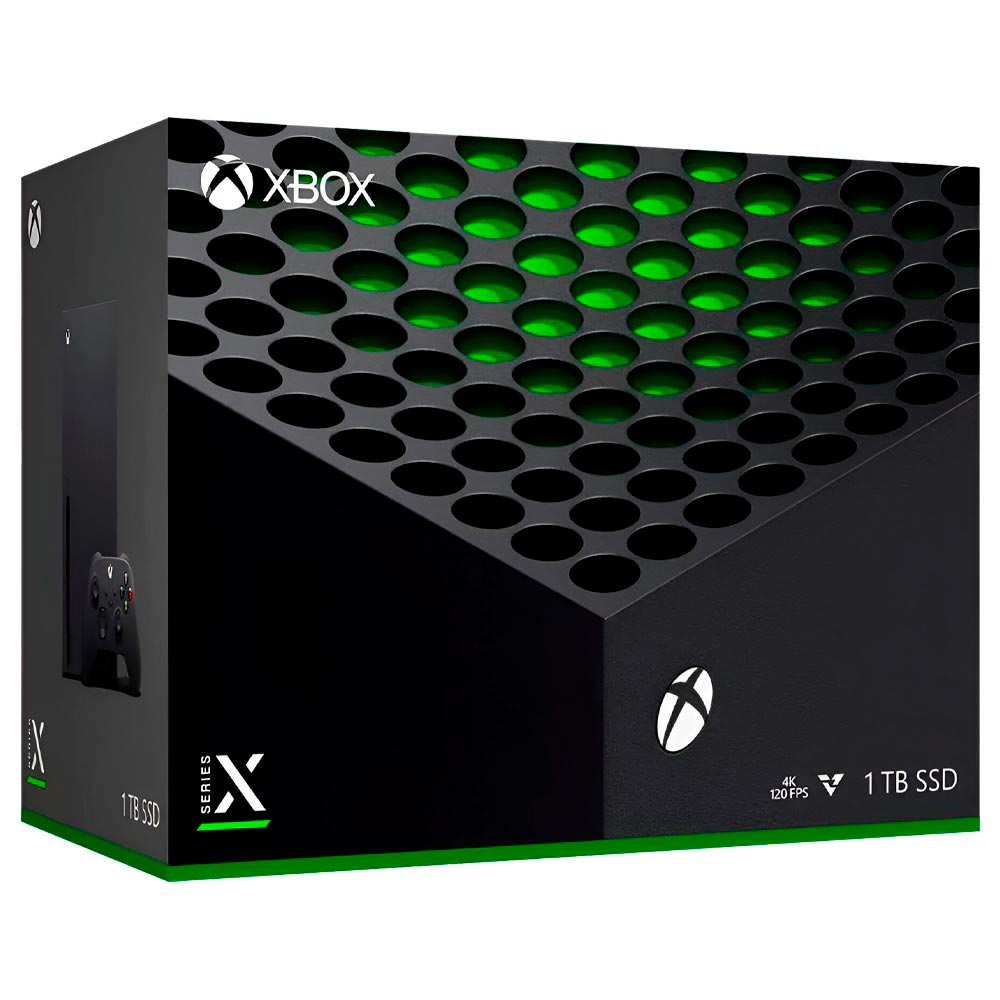 Console XBOX Series X 1TB SSD / 4K / 120FPS / Bivolt - Preto (Americano)