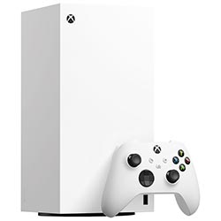 Console XBOX Series X 1TB SSD / 4K / 120FPS / Digital Edition / Bivolt - Branco (Japonês)