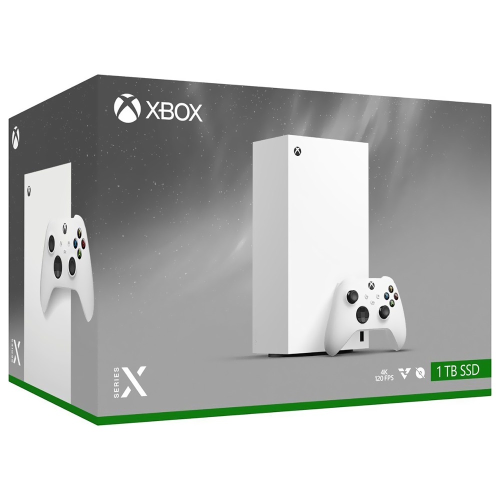 Console XBOX Series X 1TB SSD / All Digital / 120FPS / Bivolt - Branco (Americano)