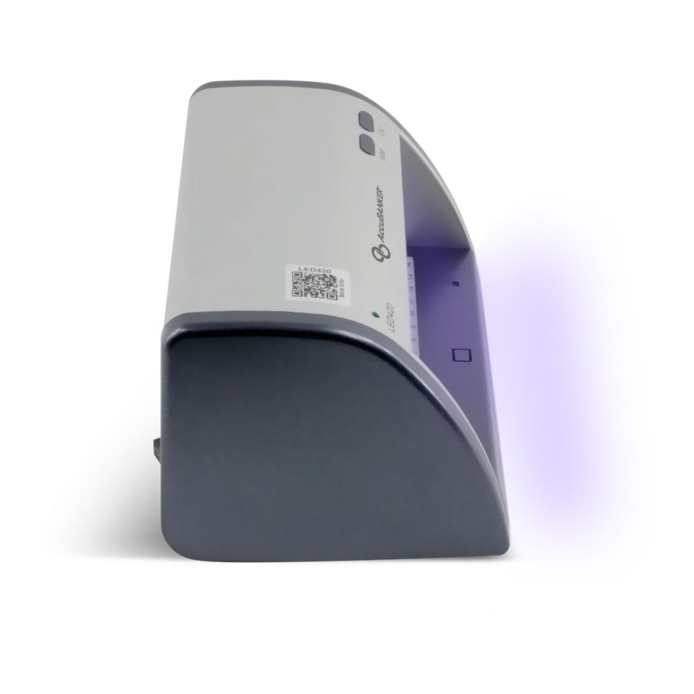 Detector de Dinheiro Falso Accubanker LED420 Smart - Prata