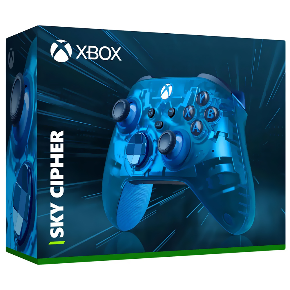 Controle Microsoft Xbox Wireless - Sky Cipher Azul