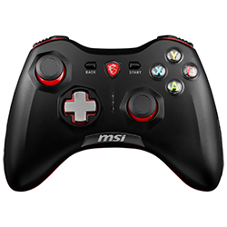 Controle MSI Force GC30 para PS3 / PC / Android / Wireless - Preto